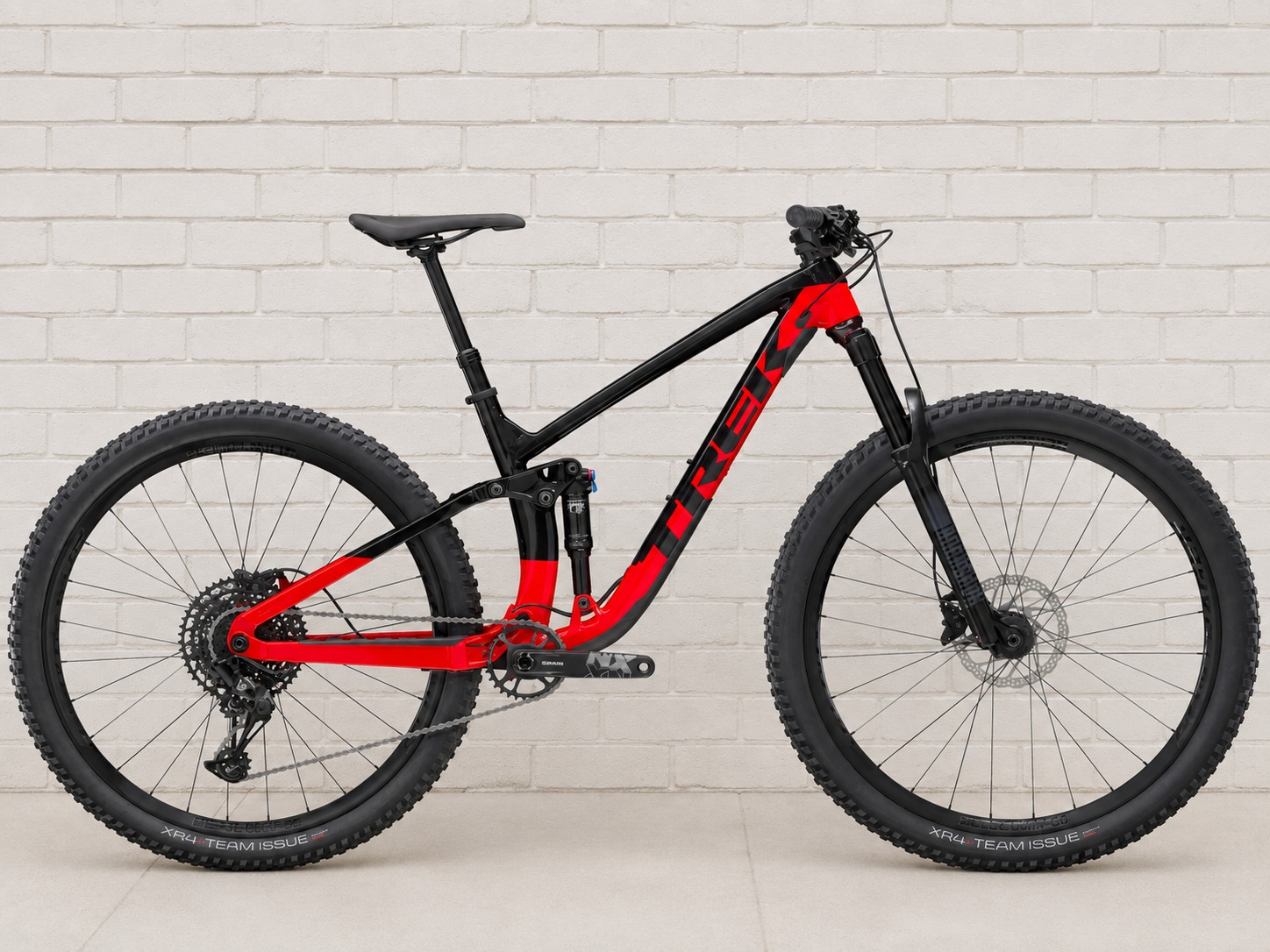 Trek aluminium full suspension mountain bike